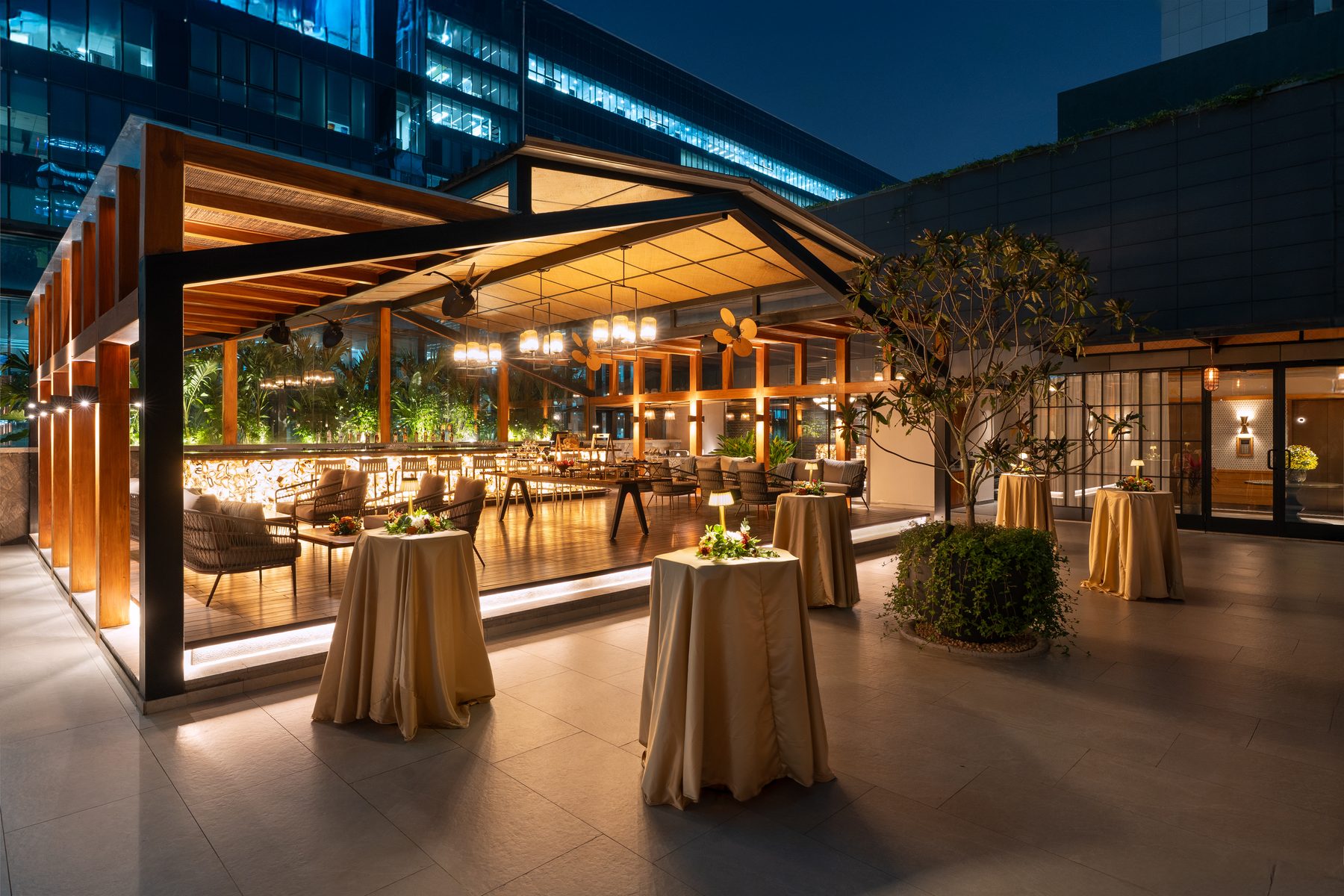Padel Court at The Quorum, Hyderabad