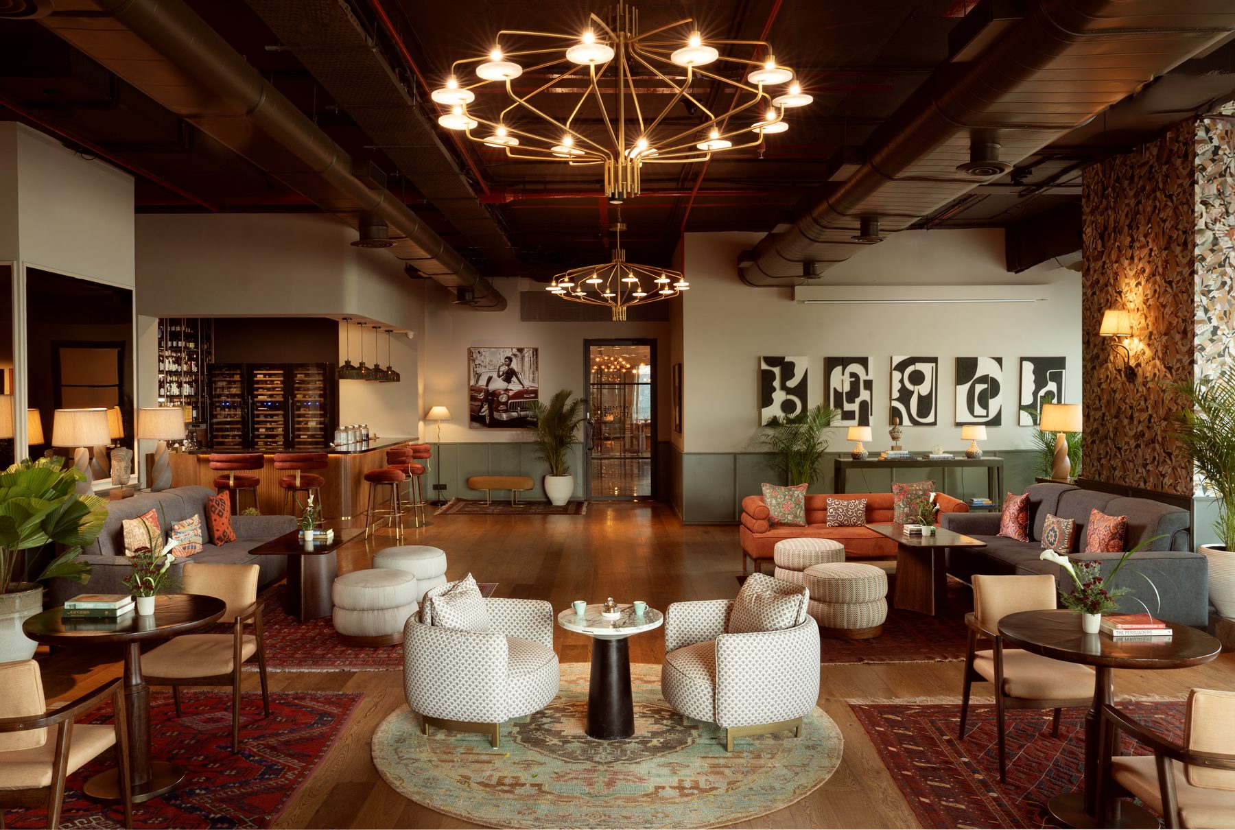 Members' Lounge at The Quorum, Mumbai